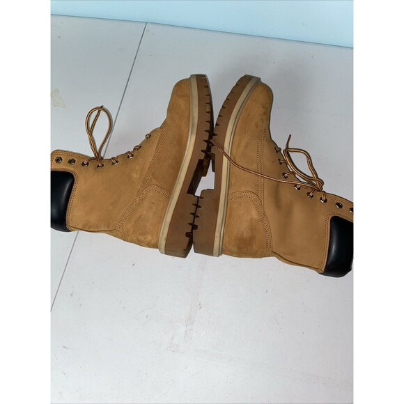 Timberland Mens Pro Boots 11m Leather Brown Steel Toe - Picture 7 of 8